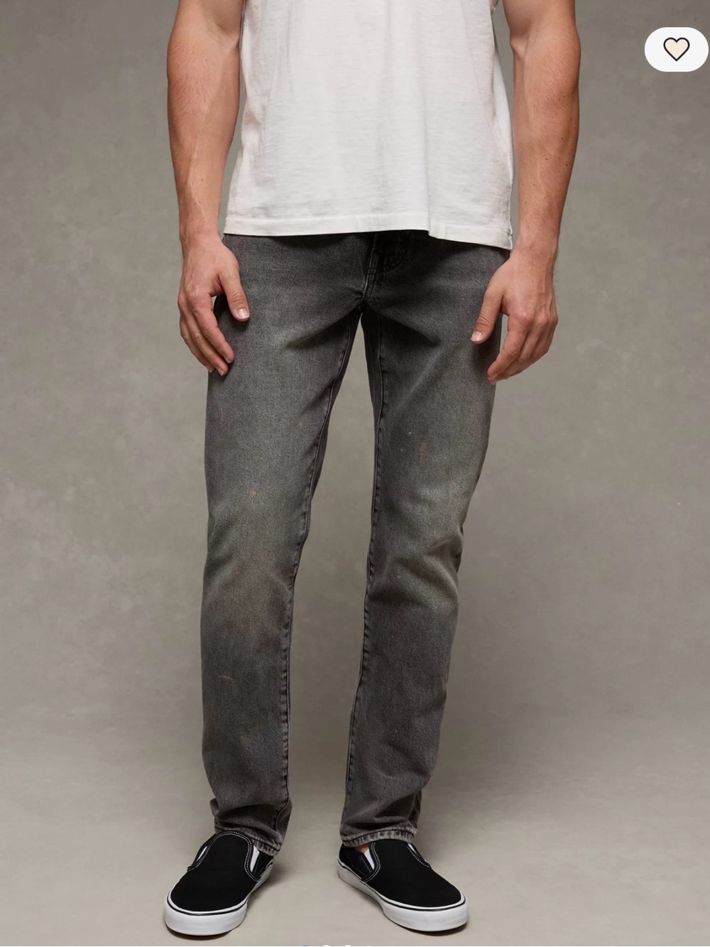 American Eagle Men's Slim Airflex Jeans in Washed Black SZ 30x32, NWT